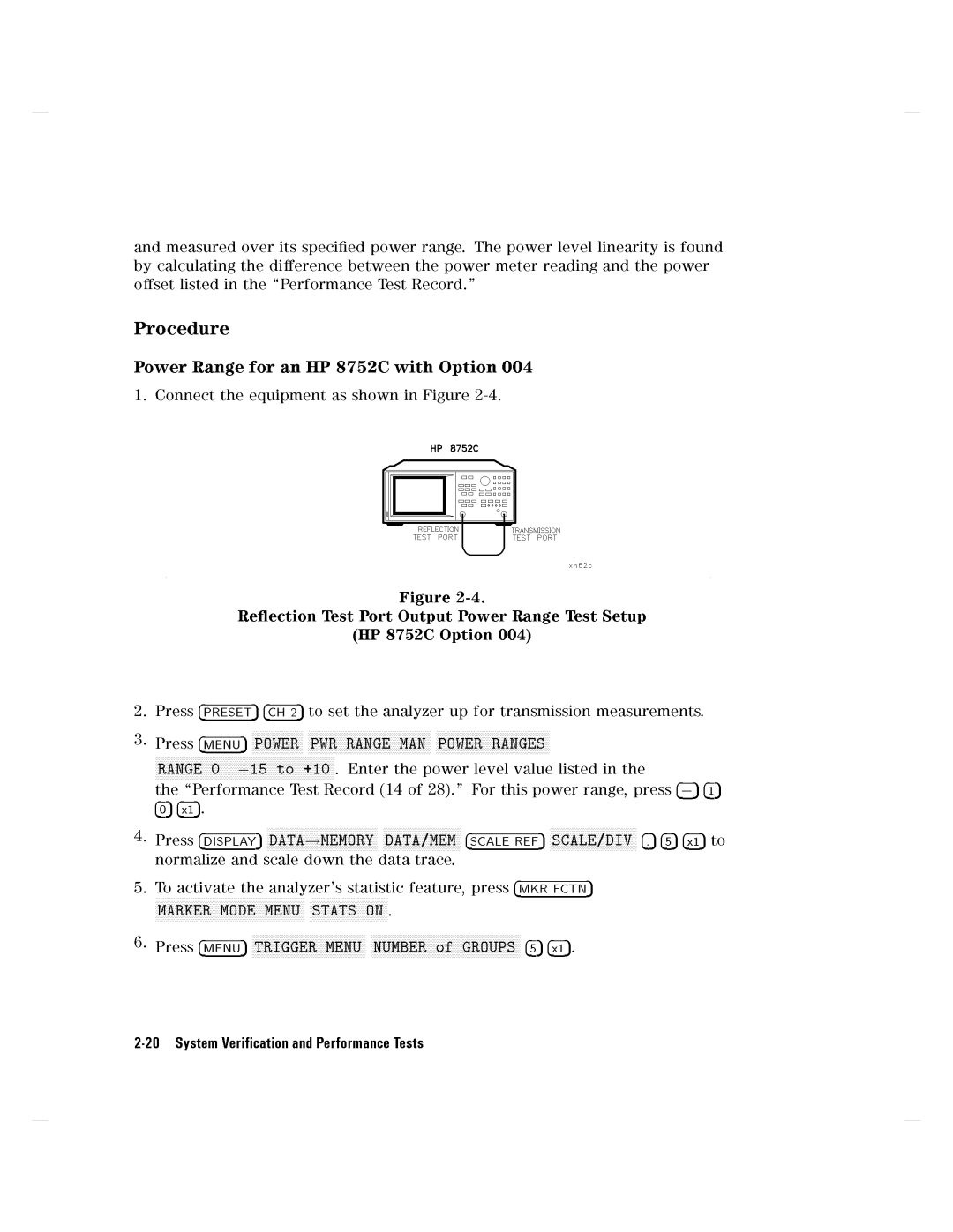 Agilent Technologies 8752C manual 