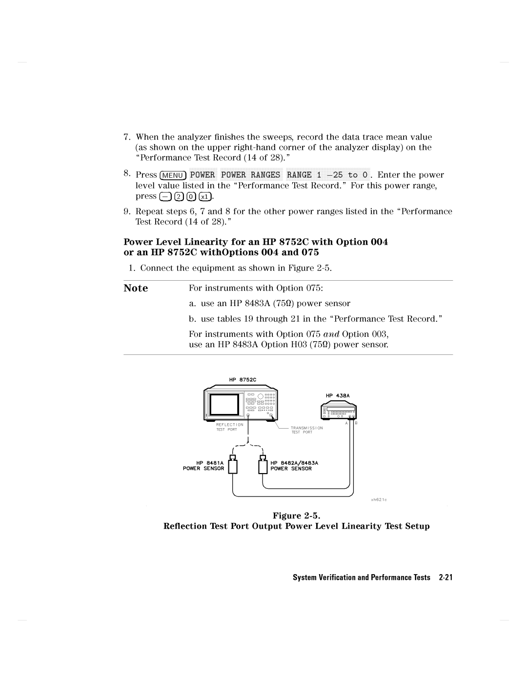 Agilent Technologies 8752C manual 