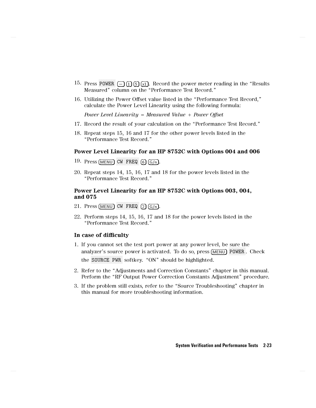 Agilent Technologies 8752C manual 