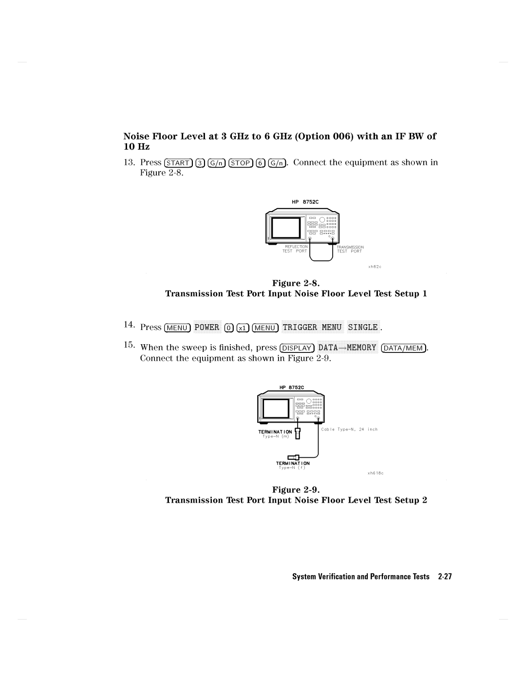 Agilent Technologies 8752C manual 