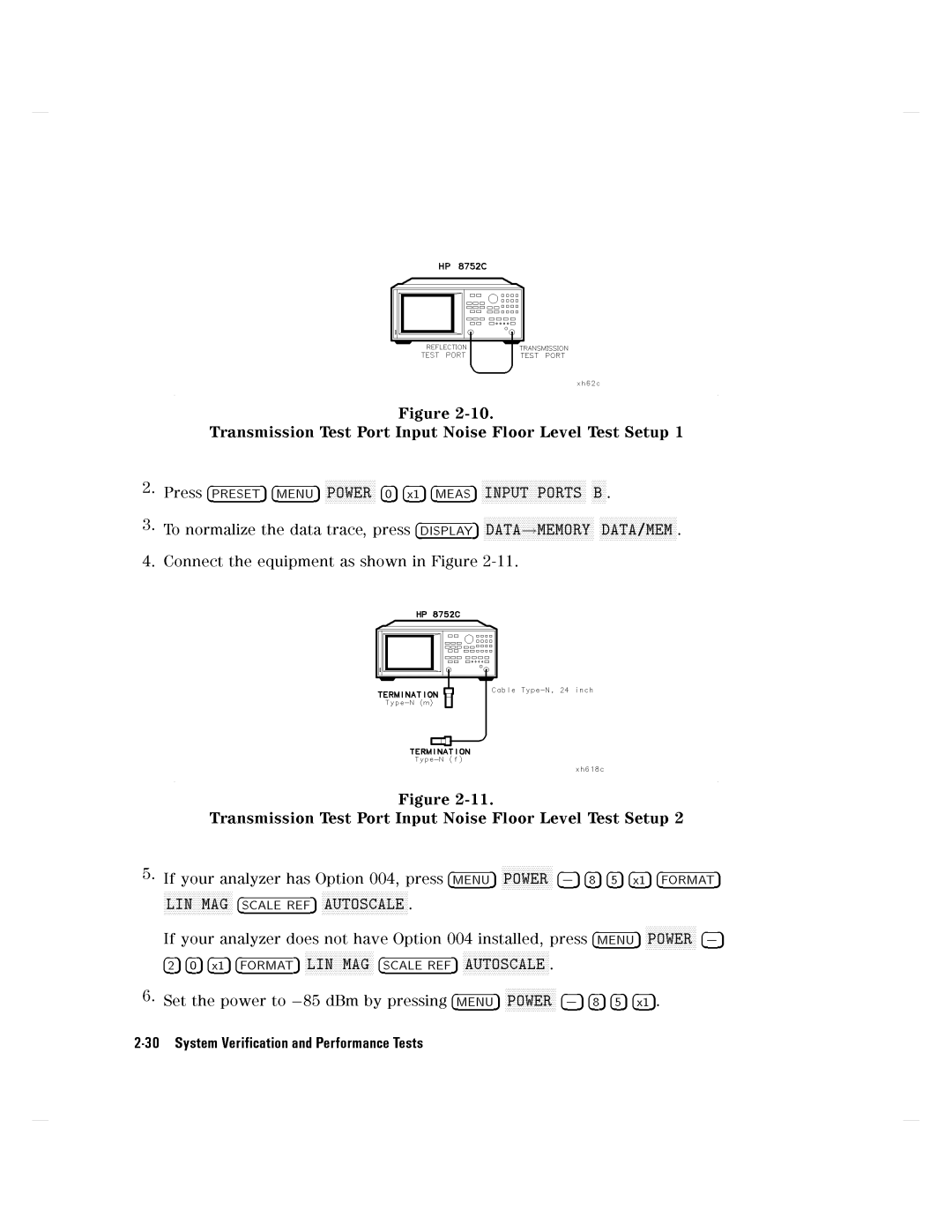 Agilent Technologies 8752C manual 