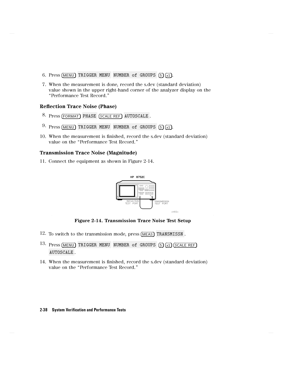 Agilent Technologies 8752C manual 