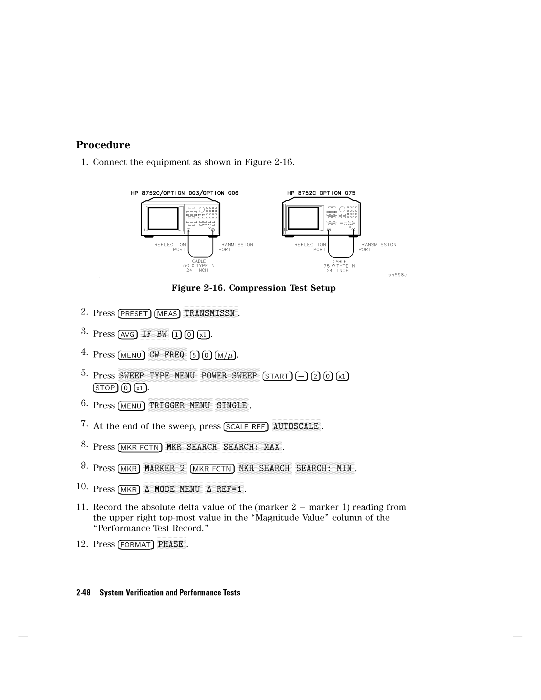 Agilent Technologies 8752C manual 