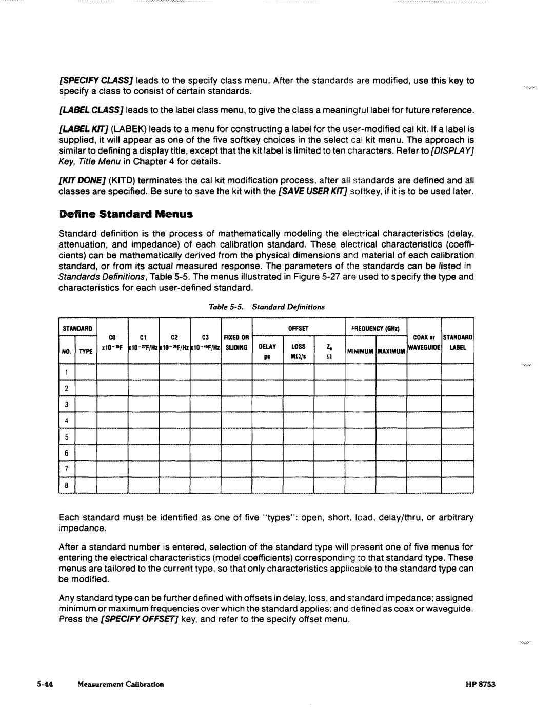 Agilent Technologies 8753C1 manual 