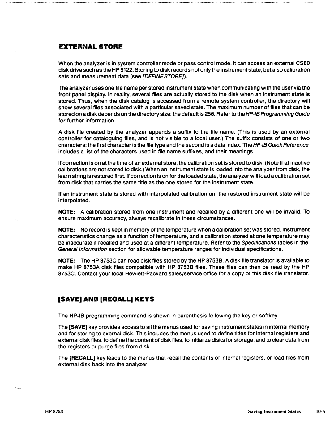 Agilent Technologies 8753C1 manual 