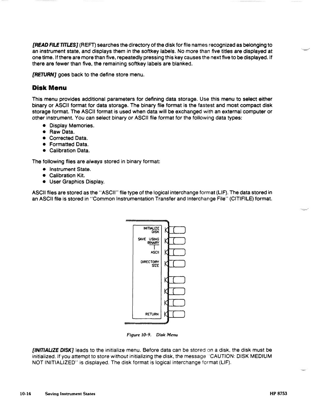 Agilent Technologies 8753C1 manual 