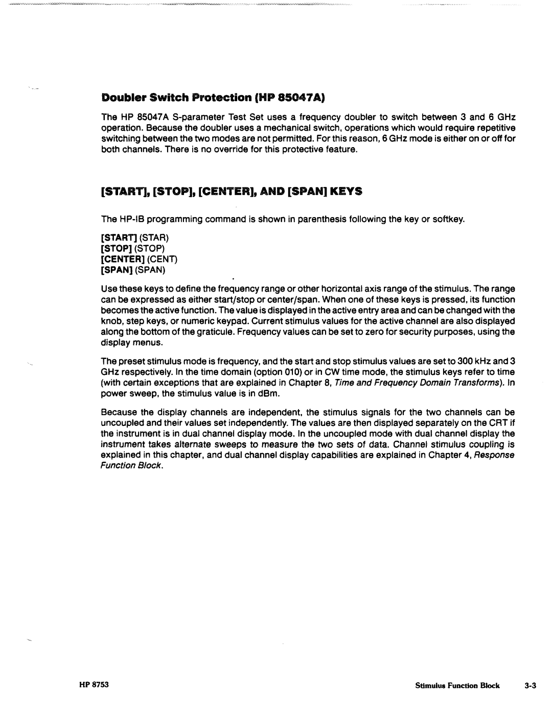 Agilent Technologies 8753C1 manual 