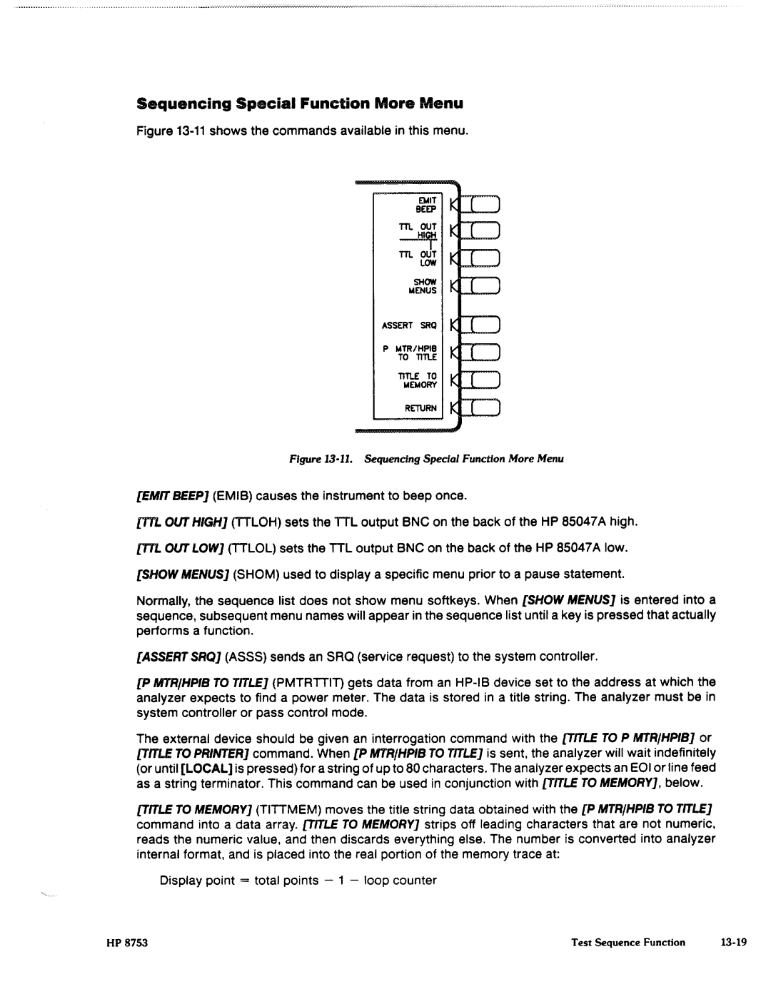 Agilent Technologies 8753C1 manual 