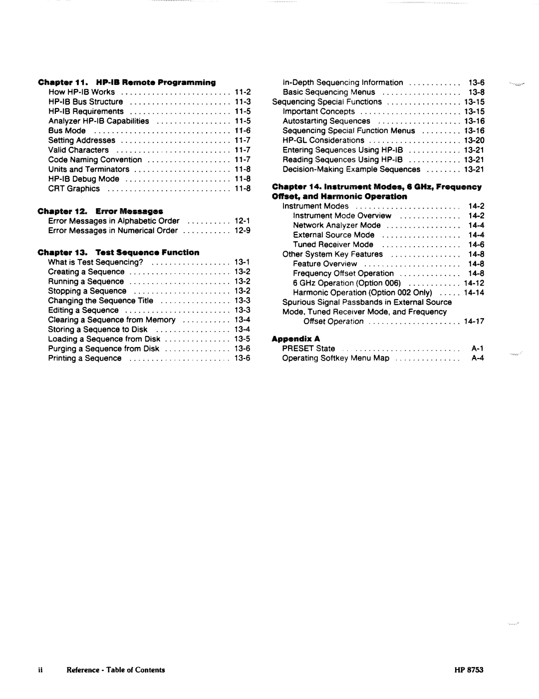 Agilent Technologies 8753C1 manual 