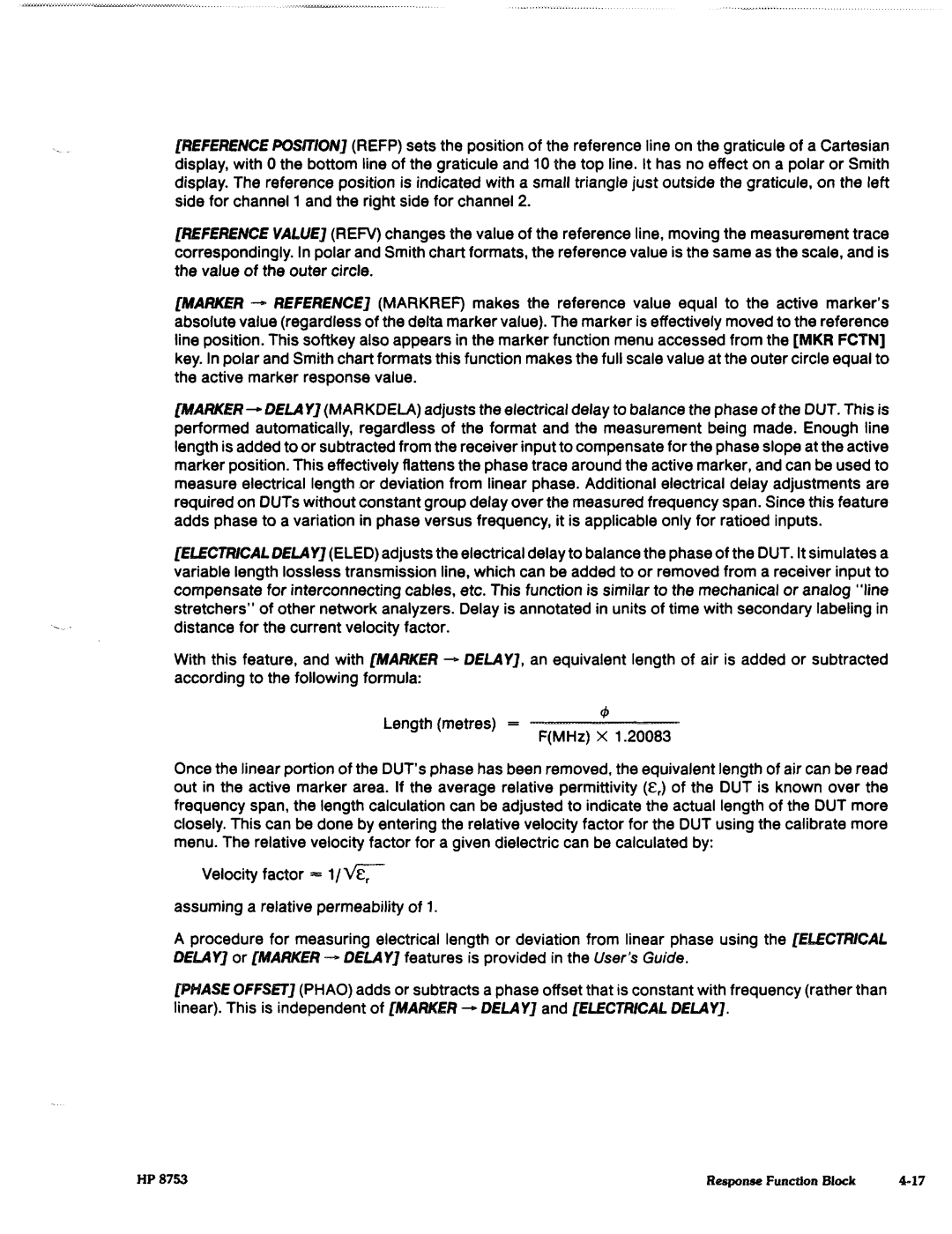 Agilent Technologies 8753C1 manual 