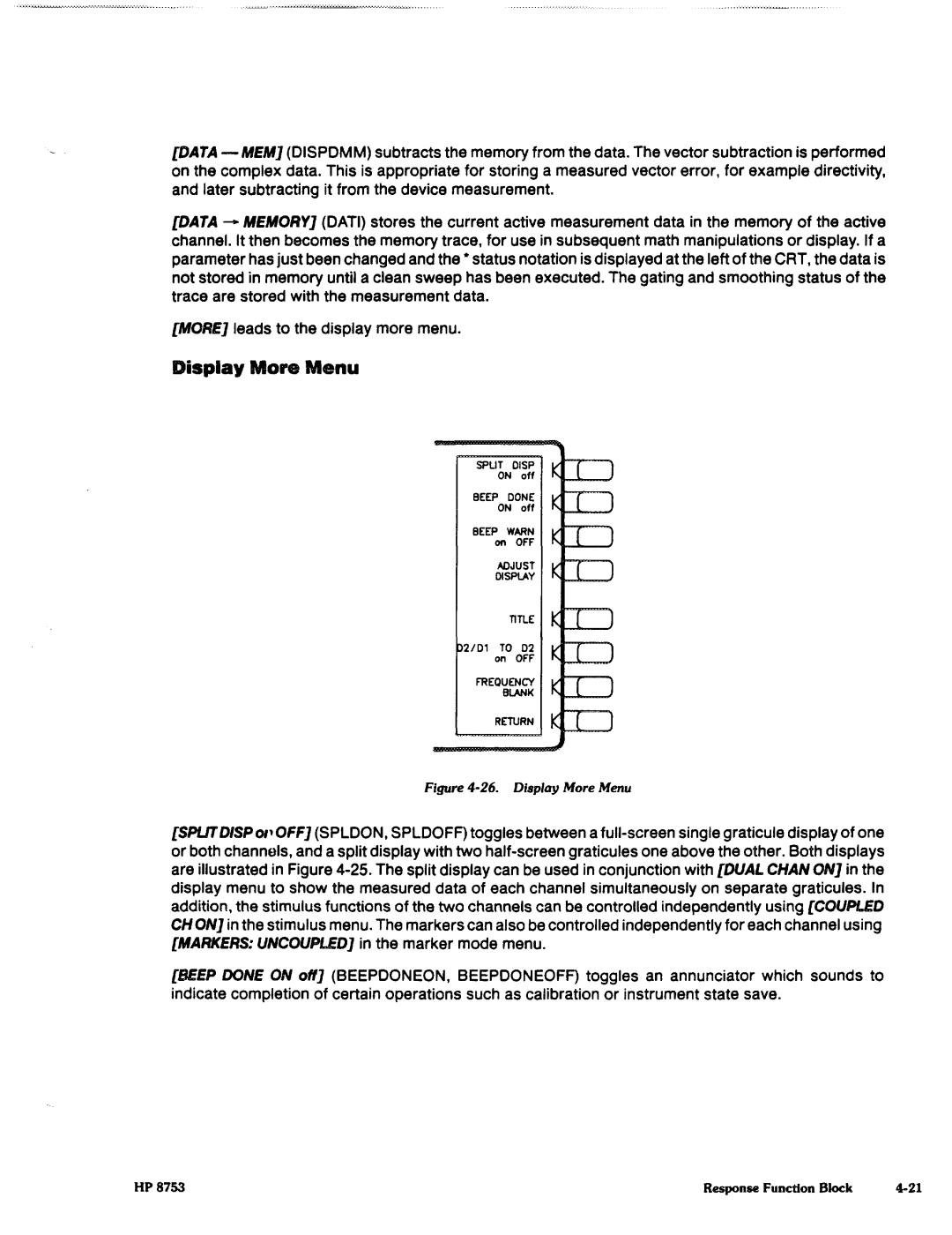 Agilent Technologies 8753C1 manual 