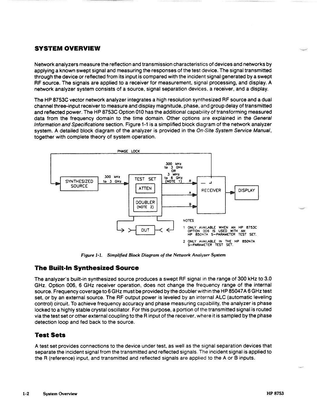 Agilent Technologies 8753C1 manual 