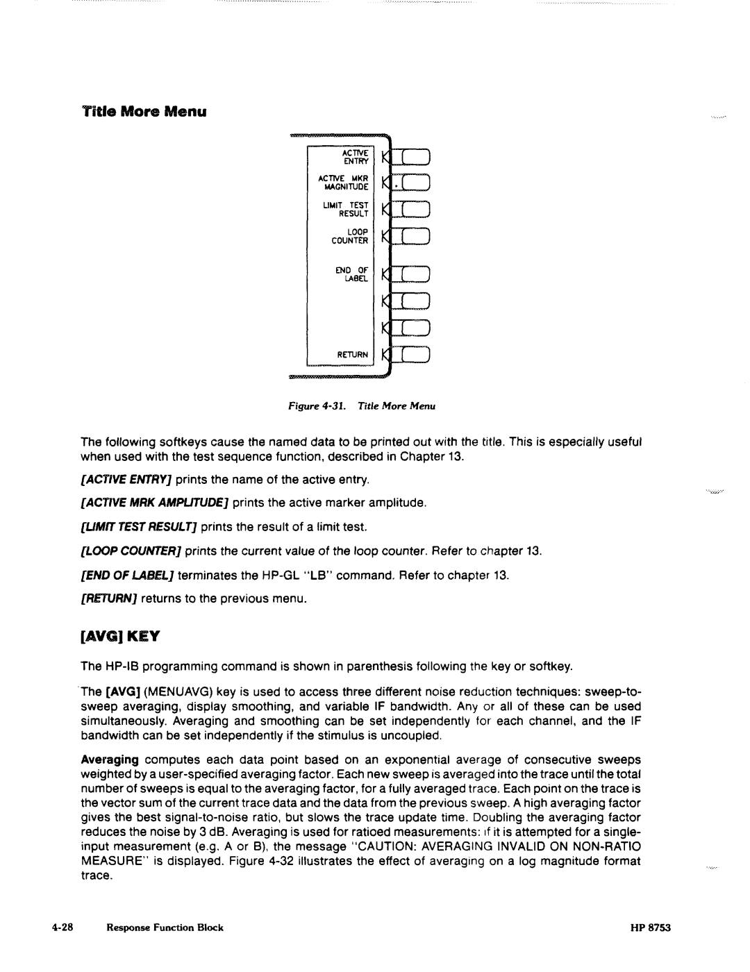 Agilent Technologies 8753C1 manual 