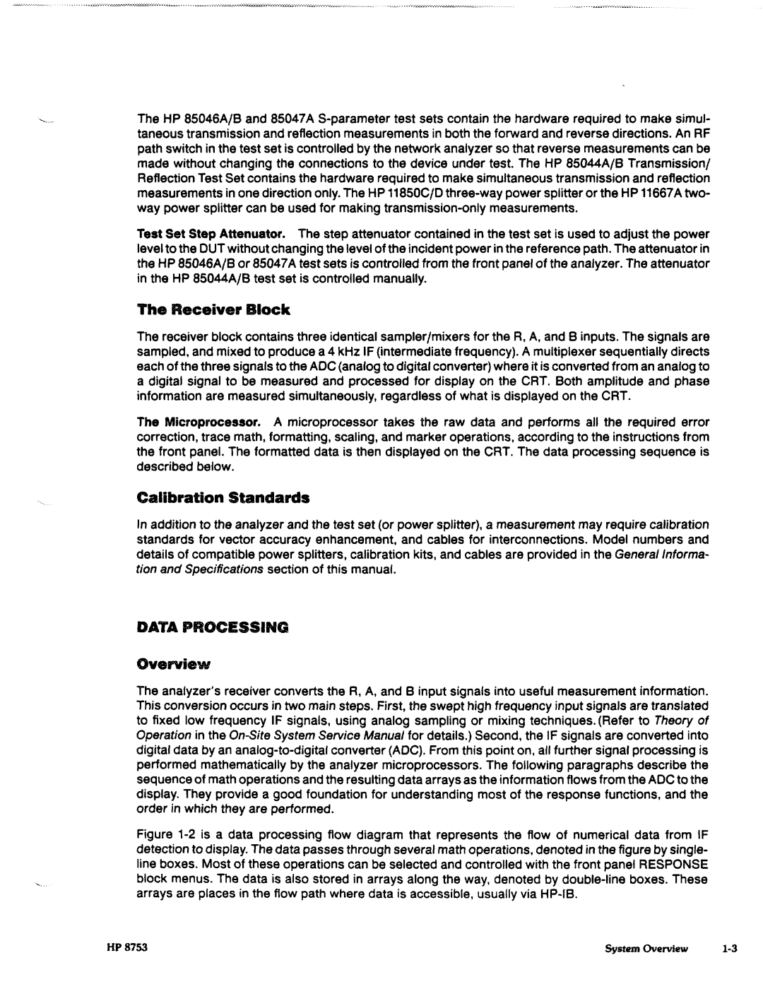 Agilent Technologies 8753C1 manual 