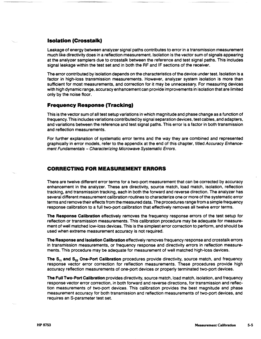 Agilent Technologies 8753C1 manual 