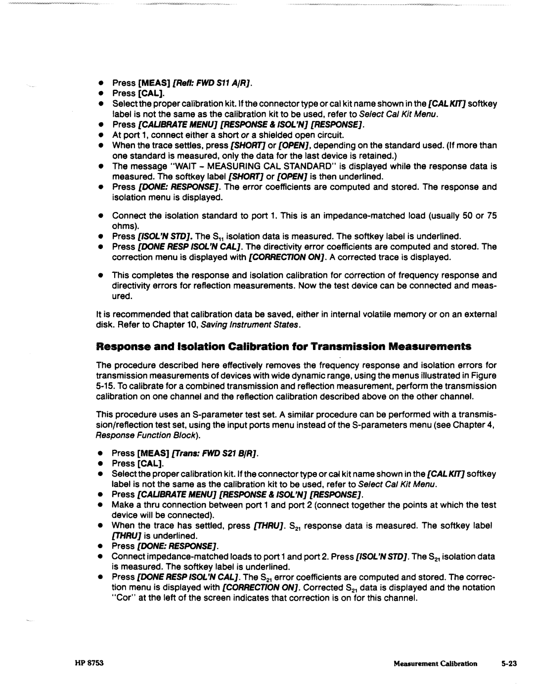 Agilent Technologies 8753C1 manual 