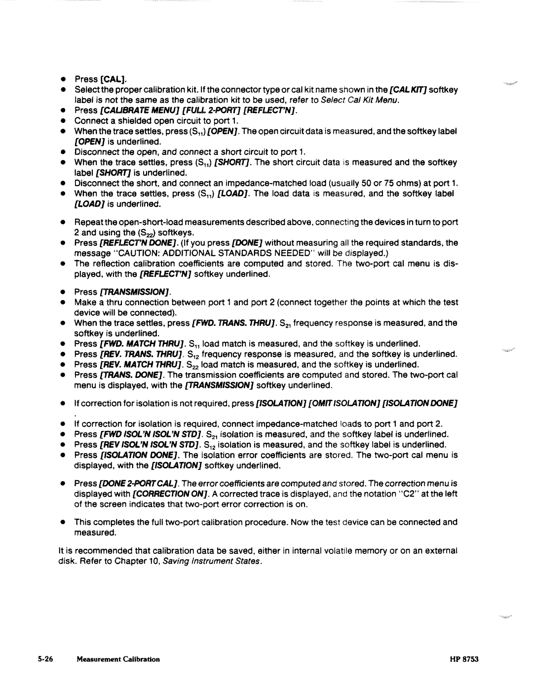 Agilent Technologies 8753C1 manual 