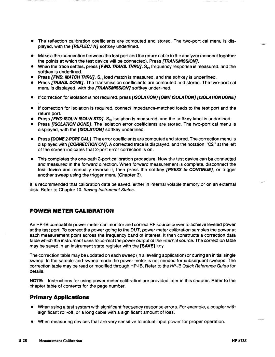 Agilent Technologies 8753C1 manual 