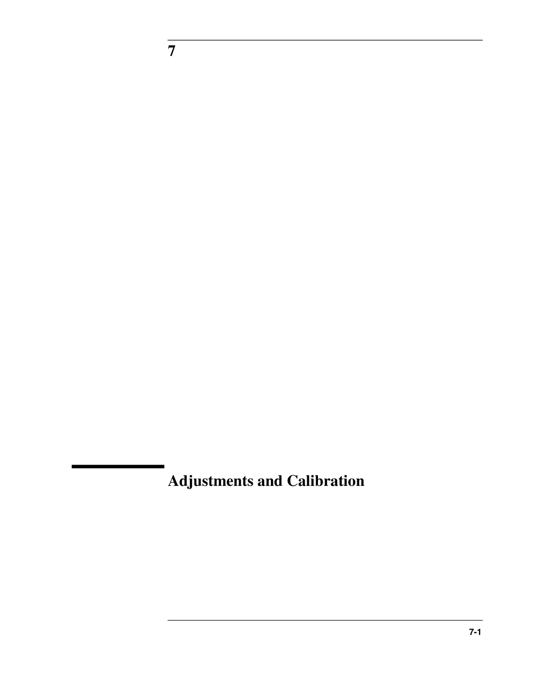 Agilent Technologies 8922 manual Adjustments and Calibration 