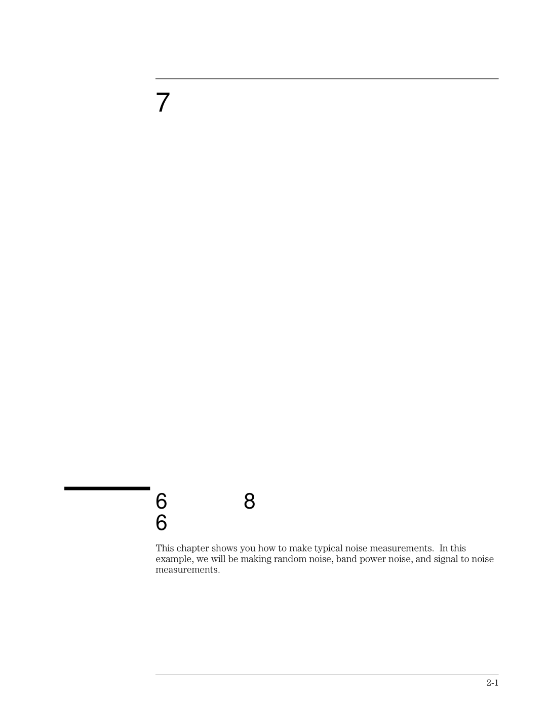 Agilent Technologies 89441A manual Making Simple Noise Measurements 