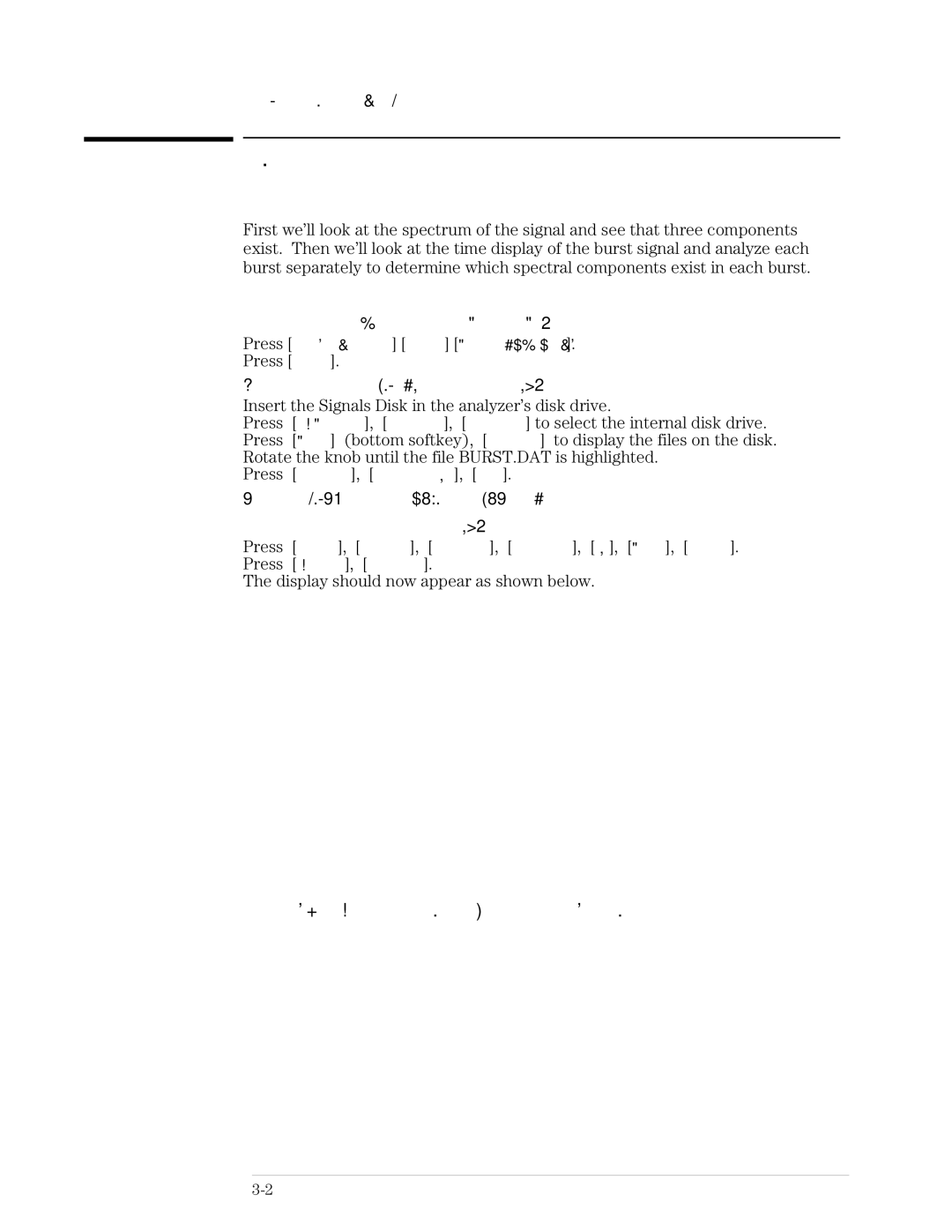 Agilent Technologies 89441A manual To Use Time Gating, Display should now appear as shown below 