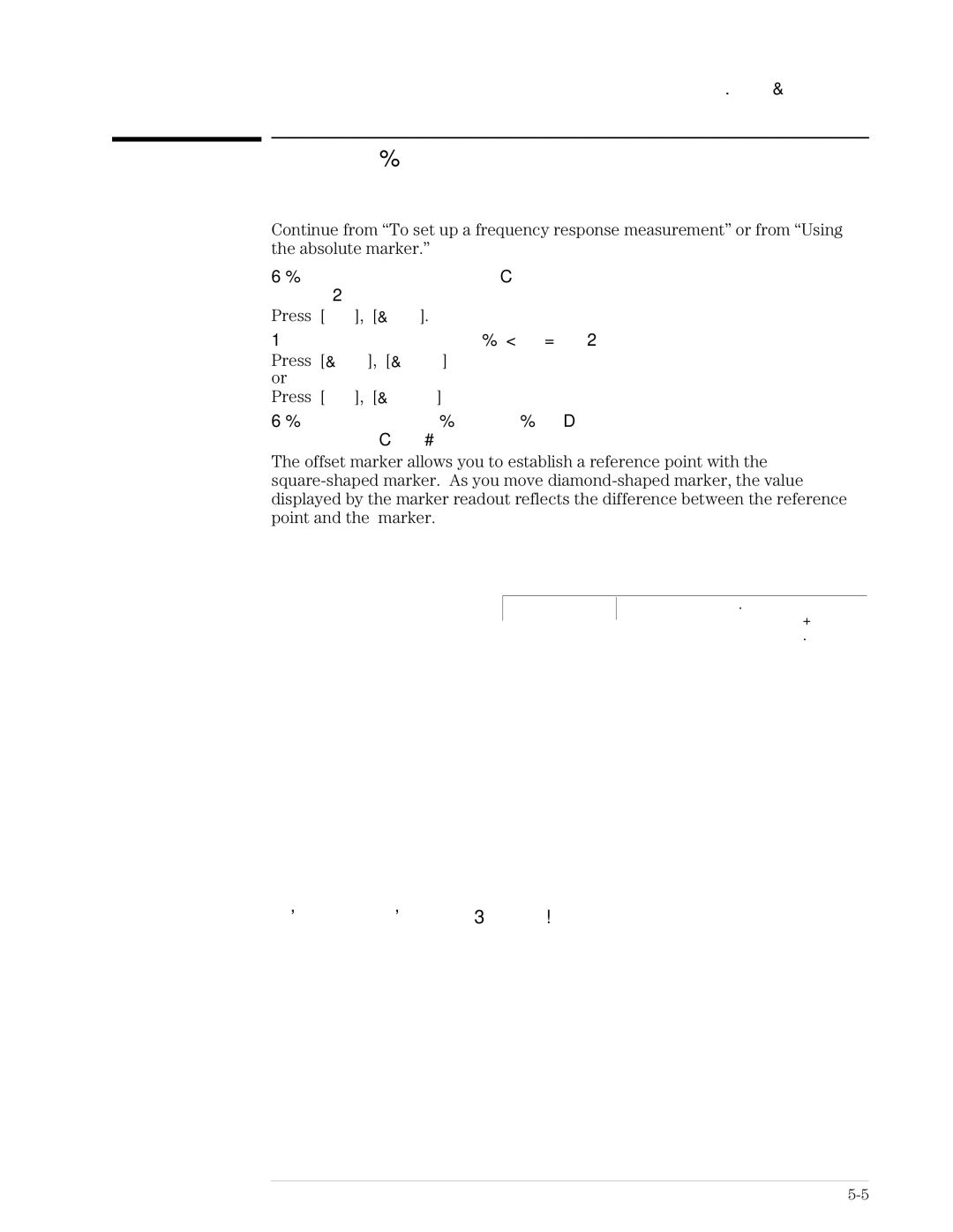 Agilent Technologies 89441A manual To use the relative marker 