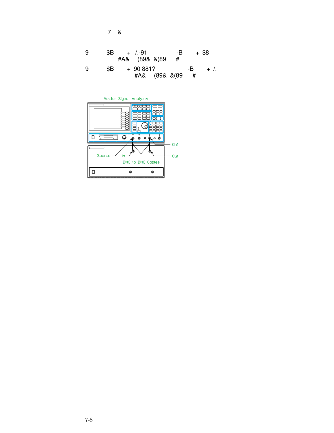 Agilent Technologies 89441A manual Preparing the Analyzer for Use 