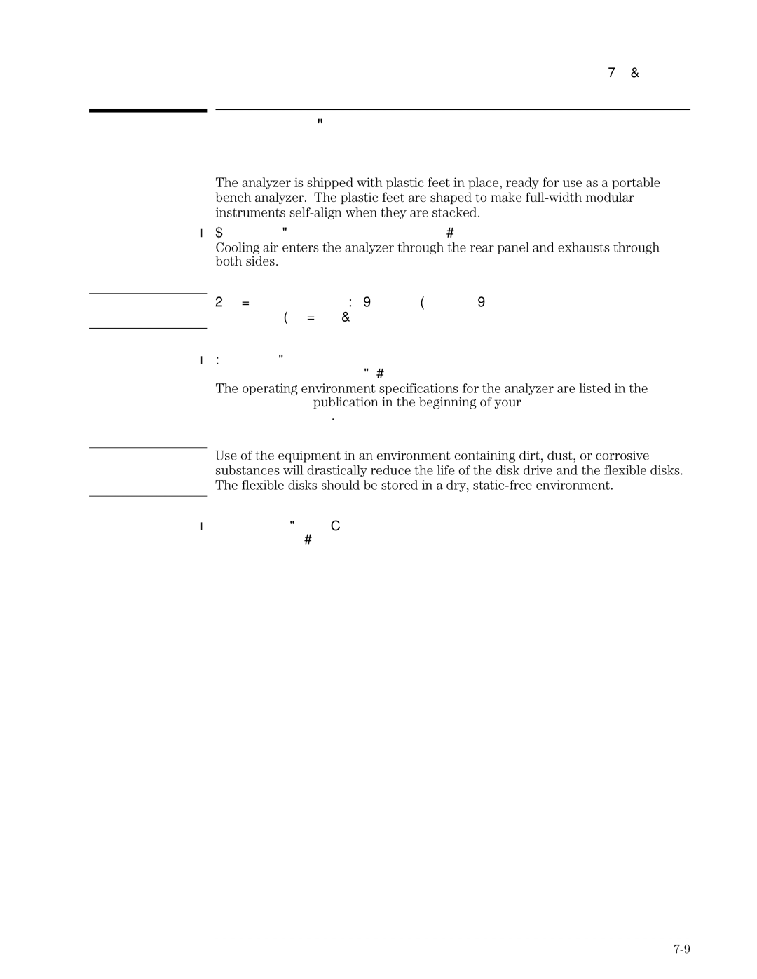 Agilent Technologies 89441A manual To install the analyzer 