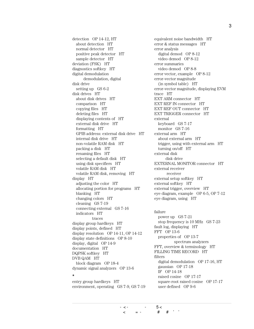 Agilent Technologies 89441A manual See also traces 