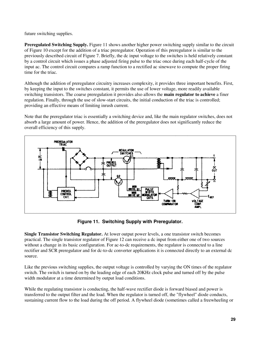 Agilent Technologies 90B manual Switching Supply with Preregulator 