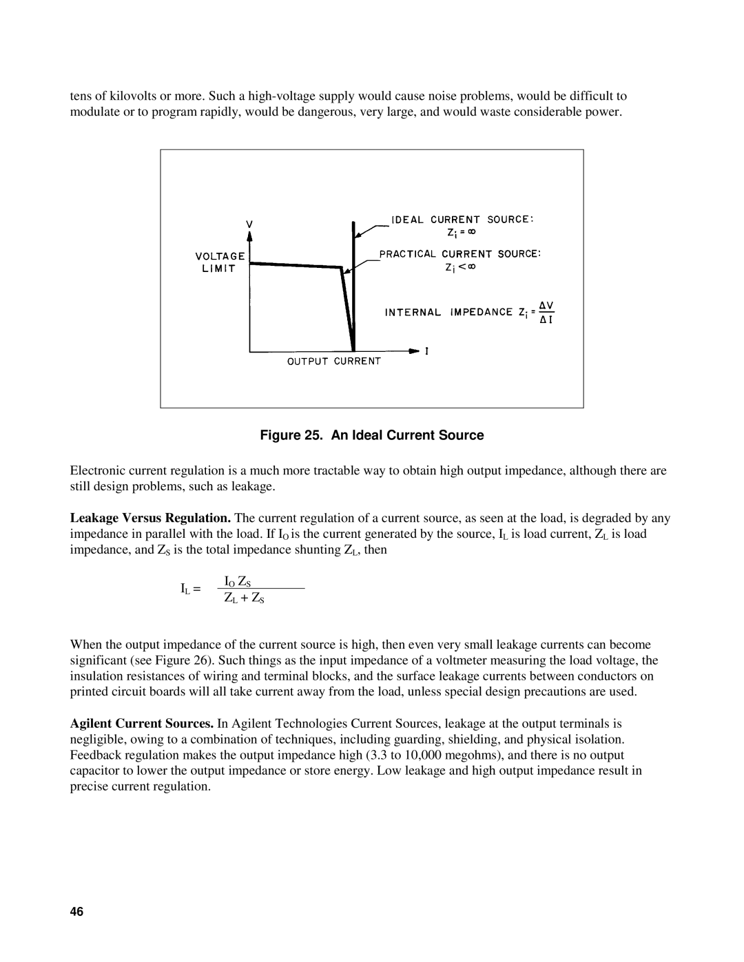 Agilent Technologies 90B manual An Ideal Current Source 