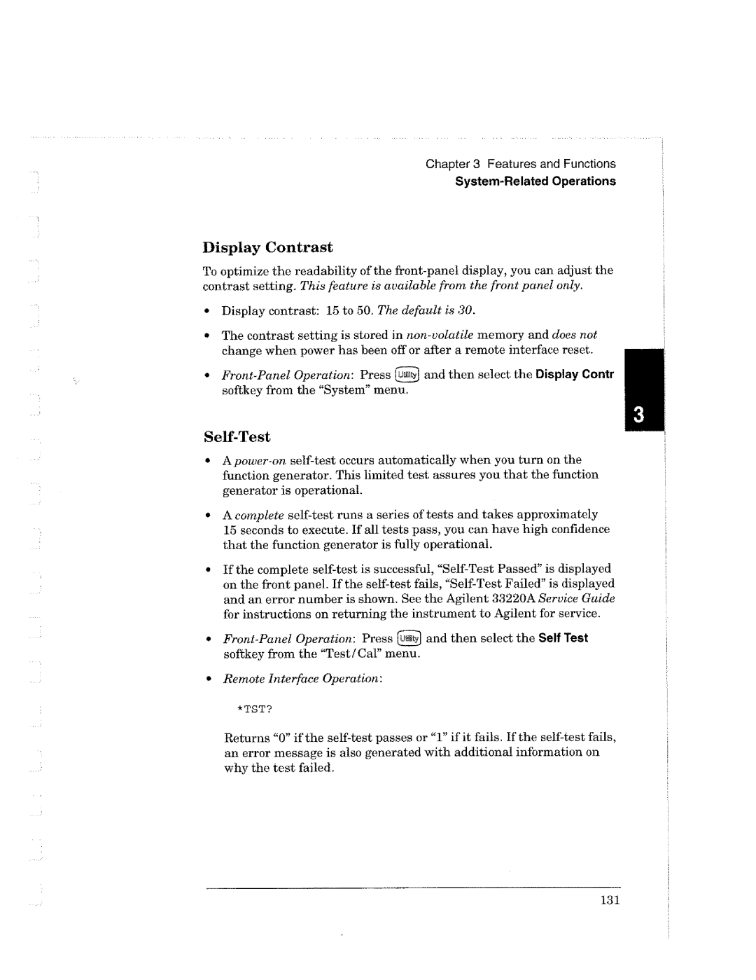 Agilent Technologies Agilent 33220A manual 