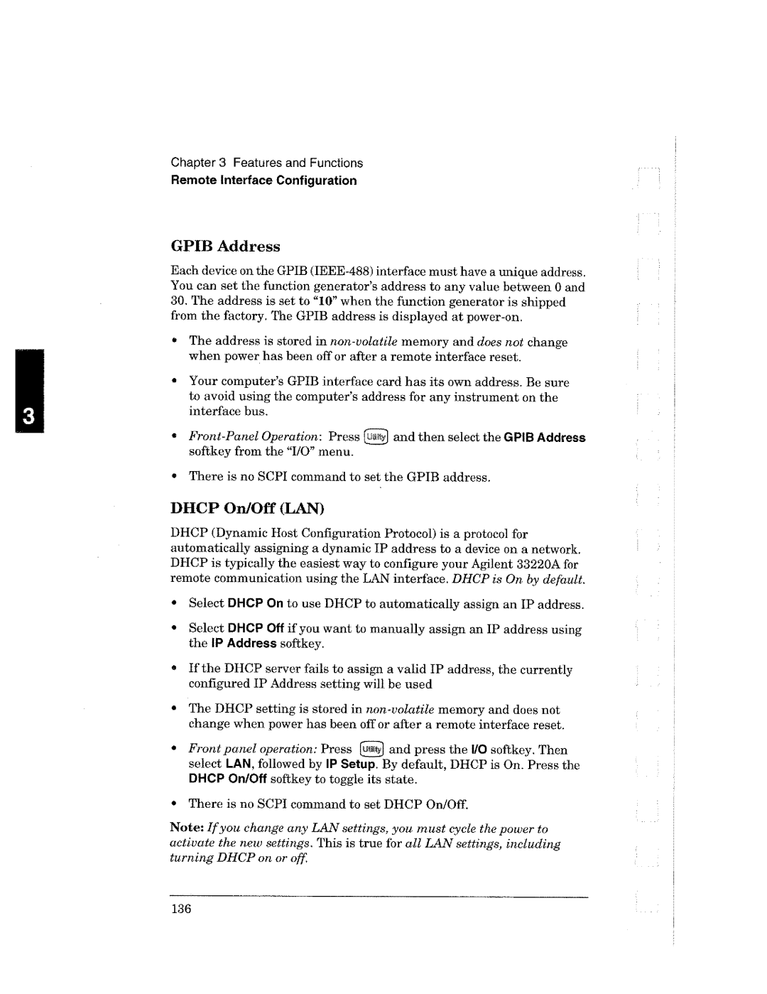 Agilent Technologies Agilent 33220A manual 