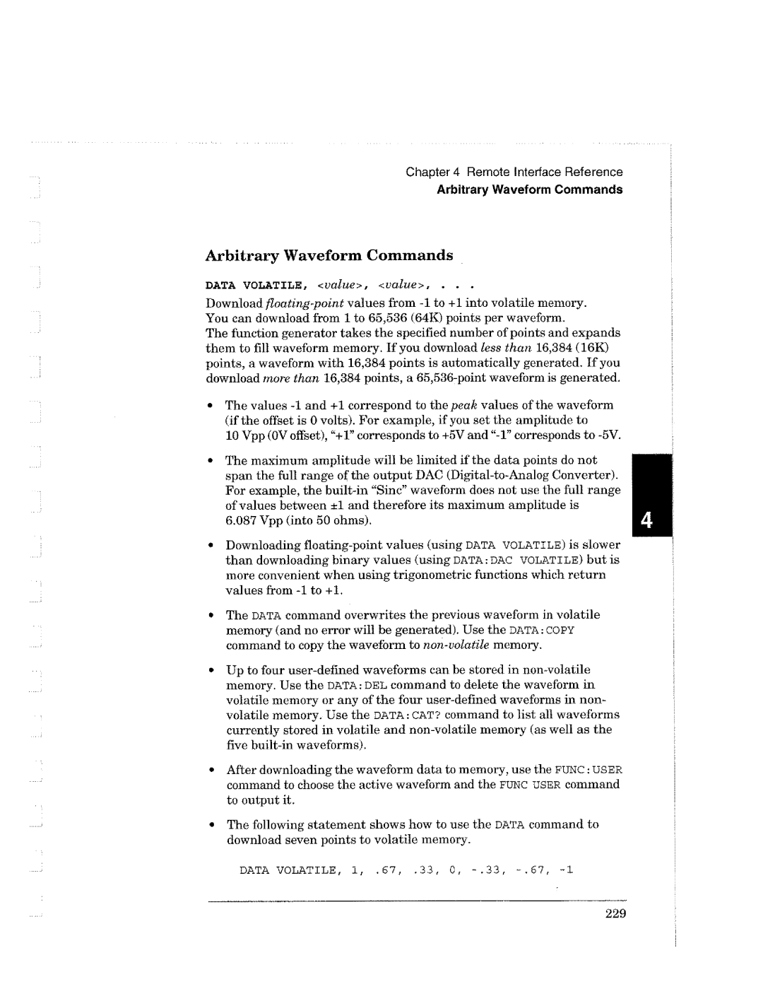 Agilent Technologies Agilent 33220A manual 