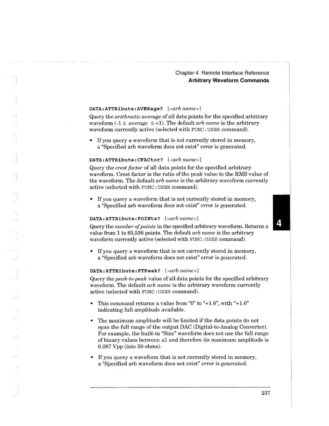 Agilent Technologies Agilent 33220A manual 