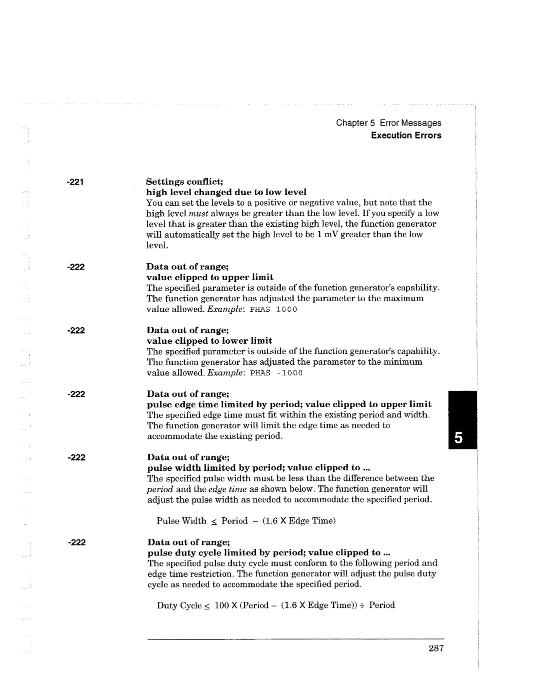 Agilent Technologies Agilent 33220A manual 