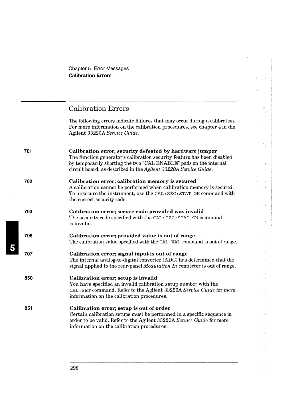 Agilent Technologies Agilent 33220A manual 