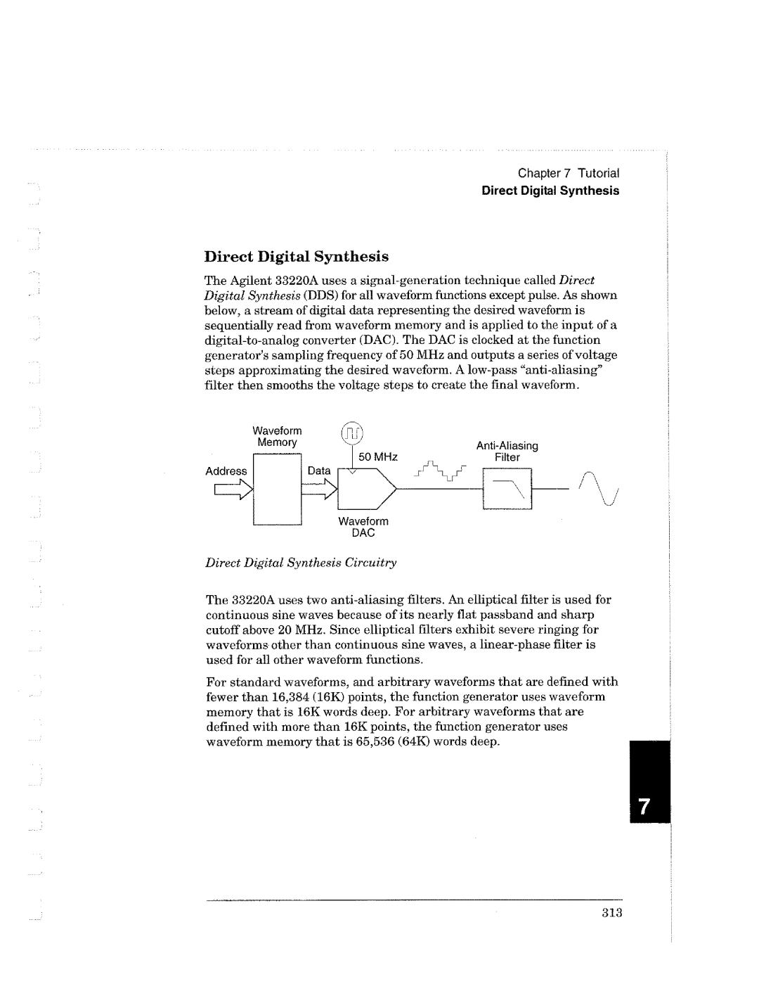 Agilent Technologies Agilent 33220A manual 