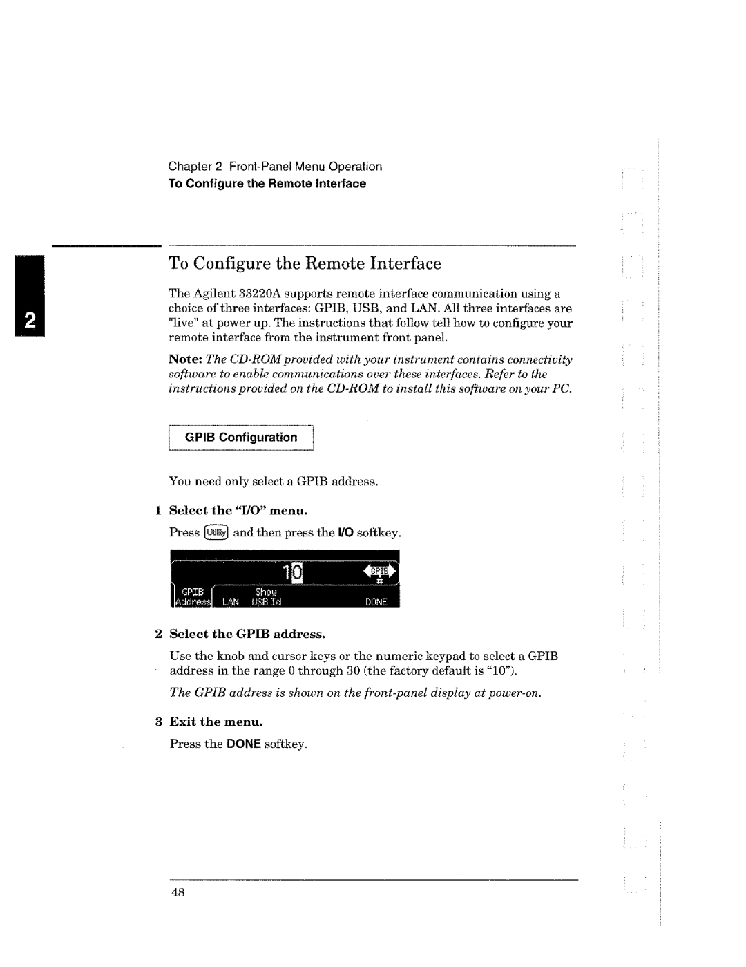 Agilent Technologies Agilent 33220A manual 