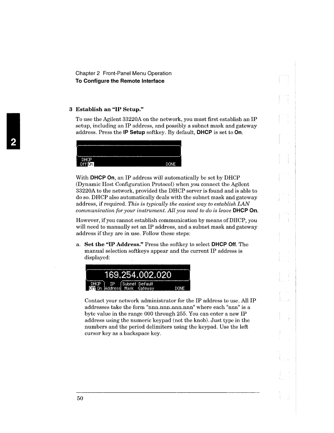 Agilent Technologies Agilent 33220A manual 