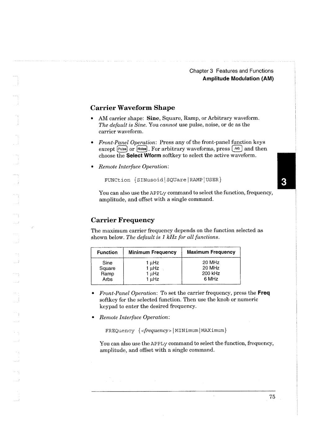 Agilent Technologies Agilent 33220A manual 