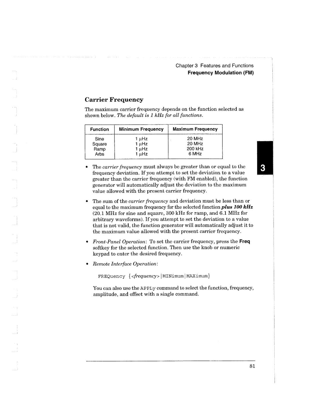 Agilent Technologies Agilent 33220A manual 