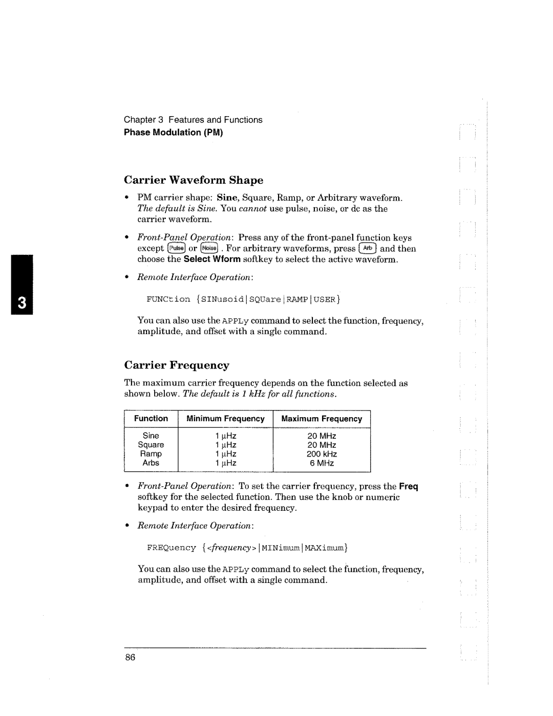 Agilent Technologies Agilent 33220A manual 