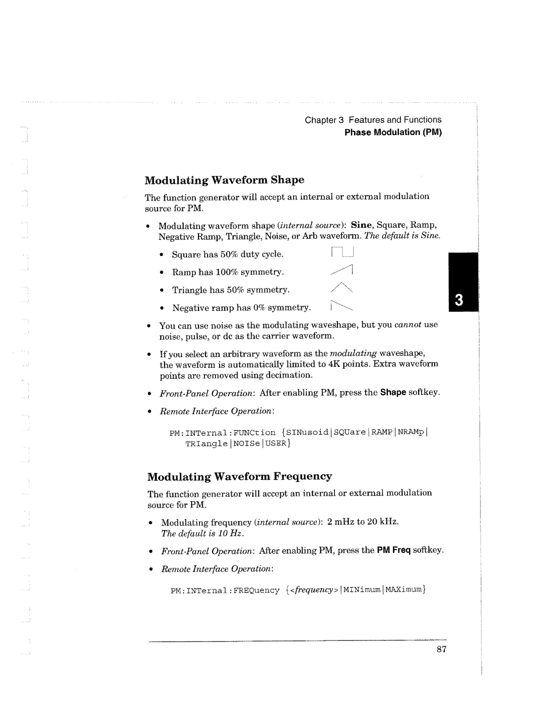 Agilent Technologies Agilent 33220A manual 