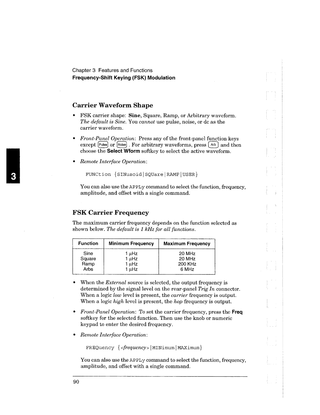 Agilent Technologies Agilent 33220A manual 