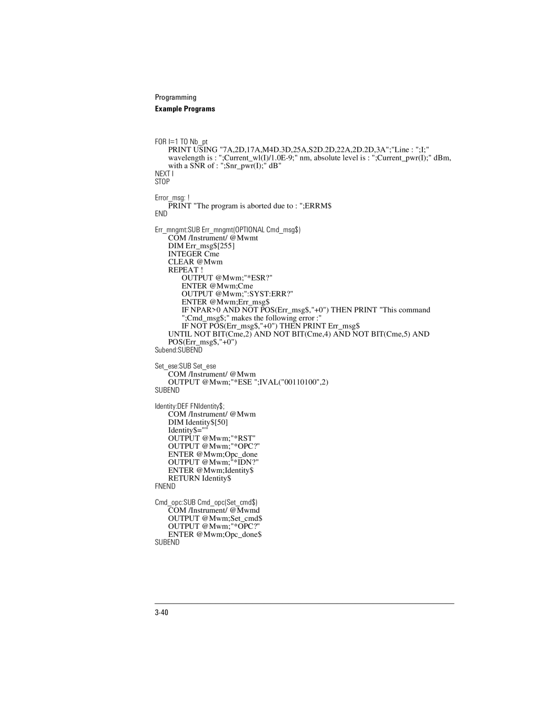 Agilent Technologies Agilent 86120C manual Next Stop 