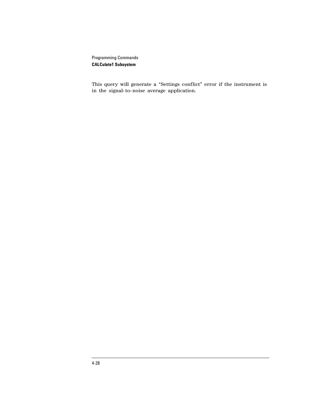 Agilent Technologies Agilent 86120C manual CALCulate1 Subsystem 