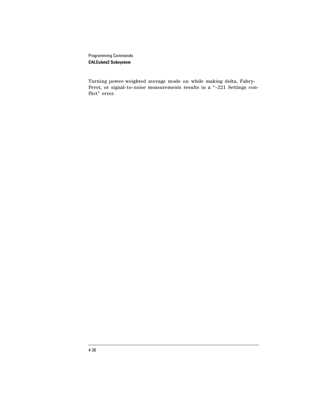 Agilent Technologies Agilent 86120C manual CALCulate2 Subsystem 