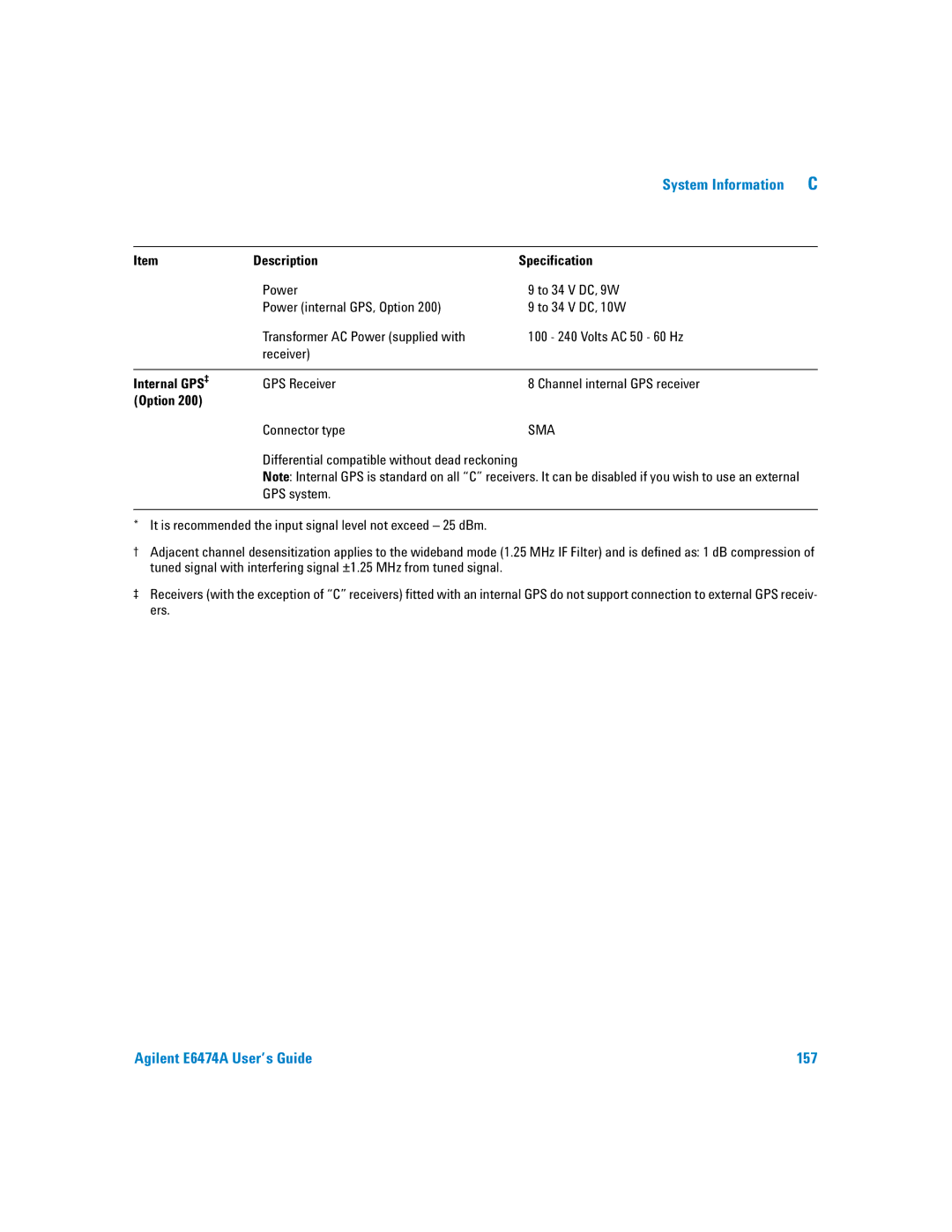 Agilent Technologies manual Agilent E6474A User’s Guide 157 