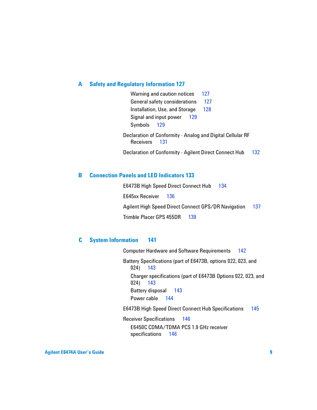 Agilent Technologies Agilent E6474A manual Safety and Regulatory Information 